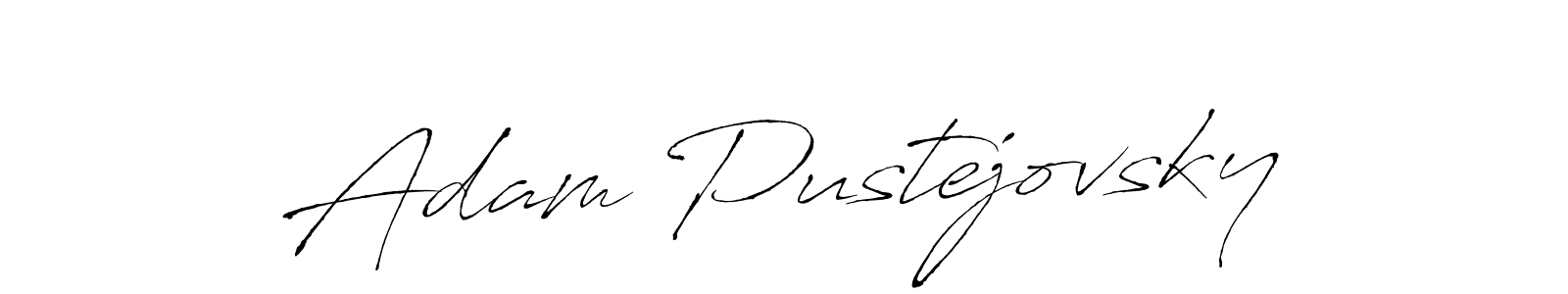 Design your own signature with our free online signature maker. With this signature software, you can create a handwritten (Antro_Vectra) signature for name Adam Pustejovsky. Adam Pustejovsky signature style 6 images and pictures png