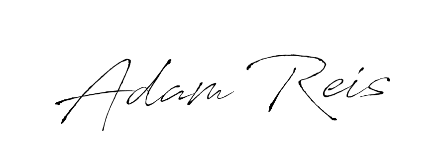 Design your own signature with our free online signature maker. With this signature software, you can create a handwritten (Antro_Vectra) signature for name Adam Reis. Adam Reis signature style 6 images and pictures png