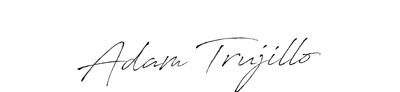 Antro_Vectra is a professional signature style that is perfect for those who want to add a touch of class to their signature. It is also a great choice for those who want to make their signature more unique. Get Adam Trujillo name to fancy signature for free. Adam Trujillo signature style 6 images and pictures png