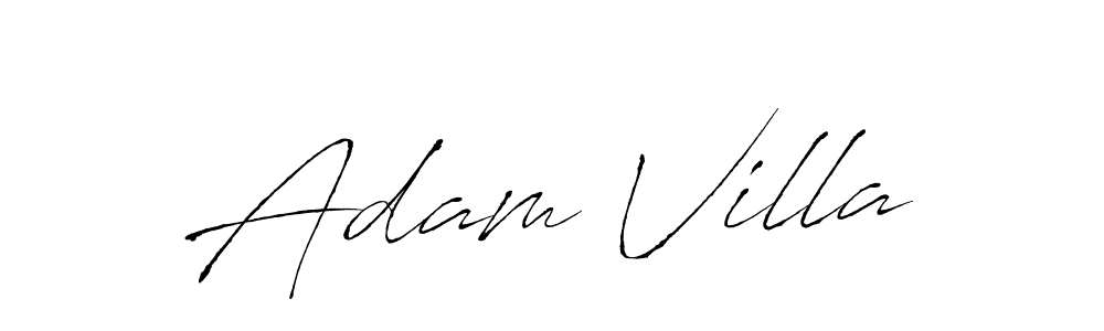 Make a short Adam Villa signature style. Manage your documents anywhere anytime using Antro_Vectra. Create and add eSignatures, submit forms, share and send files easily. Adam Villa signature style 6 images and pictures png