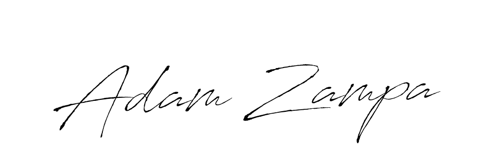 Create a beautiful signature design for name Adam Zampa. With this signature (Antro_Vectra) fonts, you can make a handwritten signature for free. Adam Zampa signature style 6 images and pictures png