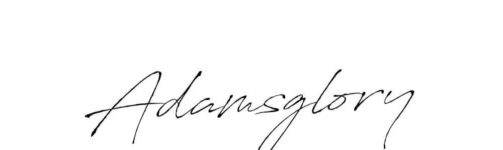 Create a beautiful signature design for name Adamsglory. With this signature (Antro_Vectra) fonts, you can make a handwritten signature for free. Adamsglory signature style 6 images and pictures png