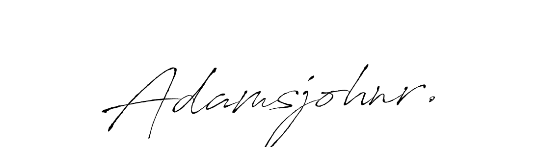Antro_Vectra is a professional signature style that is perfect for those who want to add a touch of class to their signature. It is also a great choice for those who want to make their signature more unique. Get Adamsjohnr. name to fancy signature for free. Adamsjohnr. signature style 6 images and pictures png