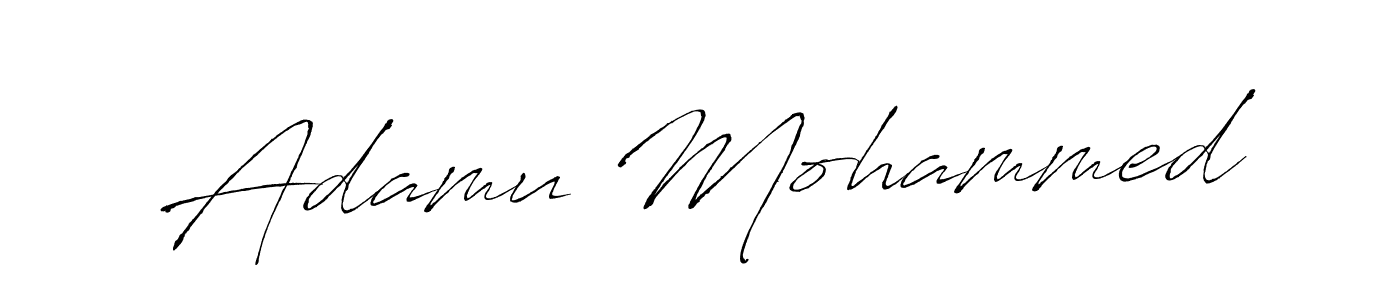 Also we have Adamu Mohammed name is the best signature style. Create professional handwritten signature collection using Antro_Vectra autograph style. Adamu Mohammed signature style 6 images and pictures png