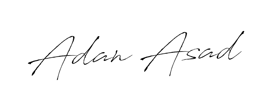 The best way (Antro_Vectra) to make a short signature is to pick only two or three words in your name. The name Adan Asad include a total of six letters. For converting this name. Adan Asad signature style 6 images and pictures png