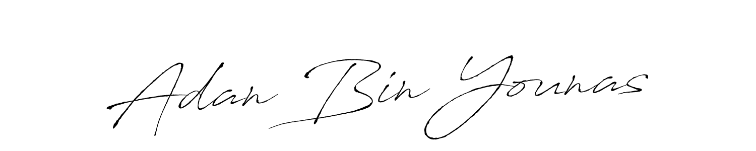 How to make Adan Bin Younas signature? Antro_Vectra is a professional autograph style. Create handwritten signature for Adan Bin Younas name. Adan Bin Younas signature style 6 images and pictures png