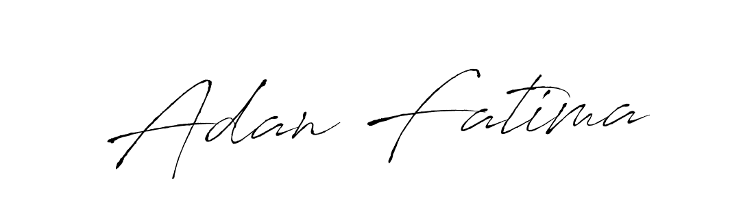 Make a beautiful signature design for name Adan Fatima. With this signature (Antro_Vectra) style, you can create a handwritten signature for free. Adan Fatima signature style 6 images and pictures png