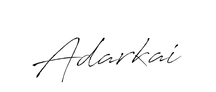 Use a signature maker to create a handwritten signature online. With this signature software, you can design (Antro_Vectra) your own signature for name Adarkai. Adarkai signature style 6 images and pictures png