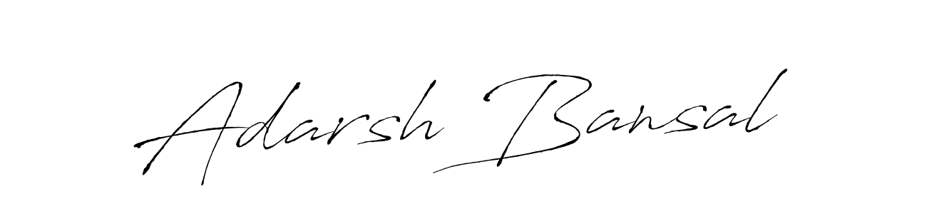 It looks lik you need a new signature style for name Adarsh Bansal. Design unique handwritten (Antro_Vectra) signature with our free signature maker in just a few clicks. Adarsh Bansal signature style 6 images and pictures png