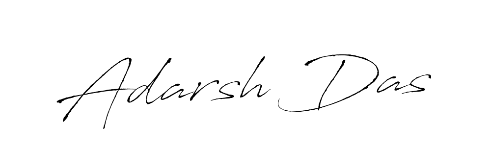 The best way (Antro_Vectra) to make a short signature is to pick only two or three words in your name. The name Adarsh Das include a total of six letters. For converting this name. Adarsh Das signature style 6 images and pictures png