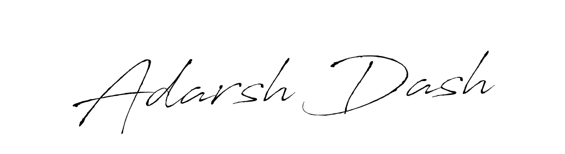 The best way (Antro_Vectra) to make a short signature is to pick only two or three words in your name. The name Adarsh Dash include a total of six letters. For converting this name. Adarsh Dash signature style 6 images and pictures png