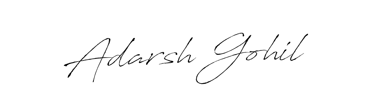 if you are searching for the best signature style for your name Adarsh Gohil. so please give up your signature search. here we have designed multiple signature styles  using Antro_Vectra. Adarsh Gohil signature style 6 images and pictures png