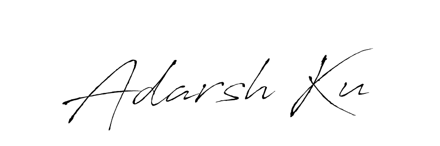 You should practise on your own different ways (Antro_Vectra) to write your name (Adarsh Ku) in signature. don't let someone else do it for you. Adarsh Ku signature style 6 images and pictures png