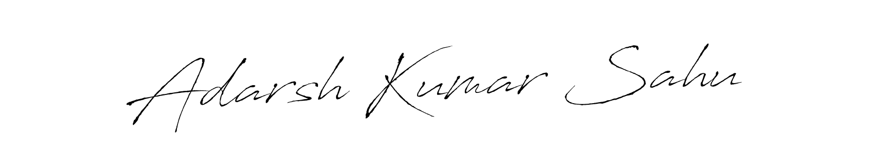 Adarsh Kumar Sahu stylish signature style. Best Handwritten Sign (Antro_Vectra) for my name. Handwritten Signature Collection Ideas for my name Adarsh Kumar Sahu. Adarsh Kumar Sahu signature style 6 images and pictures png