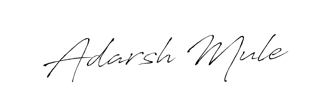 Similarly Antro_Vectra is the best handwritten signature design. Signature creator online .You can use it as an online autograph creator for name Adarsh Mule. Adarsh Mule signature style 6 images and pictures png