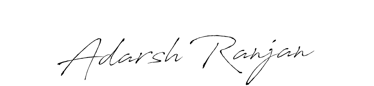 The best way (Antro_Vectra) to make a short signature is to pick only two or three words in your name. The name Adarsh Ranjan include a total of six letters. For converting this name. Adarsh Ranjan signature style 6 images and pictures png