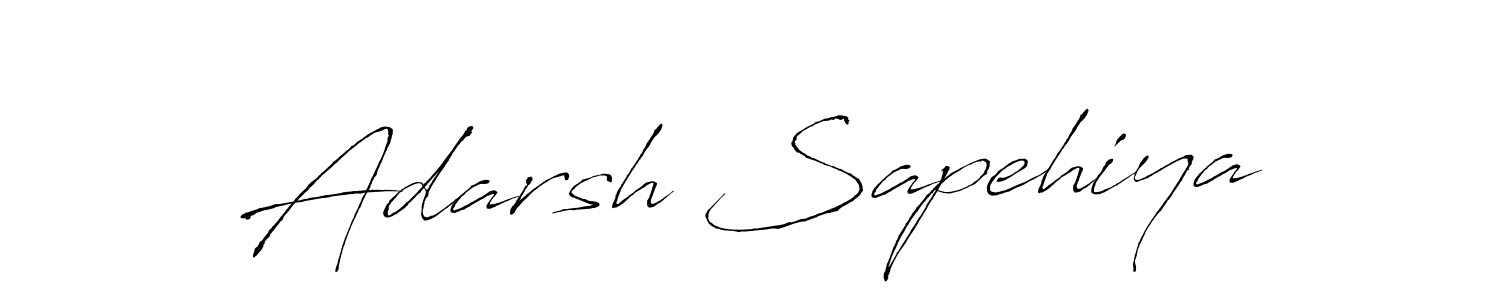 Antro_Vectra is a professional signature style that is perfect for those who want to add a touch of class to their signature. It is also a great choice for those who want to make their signature more unique. Get Adarsh Sapehiya name to fancy signature for free. Adarsh Sapehiya signature style 6 images and pictures png