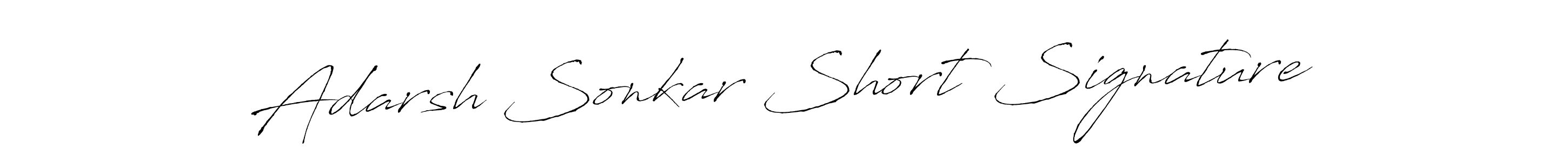 Also You can easily find your signature by using the search form. We will create Adarsh Sonkar Short Signature name handwritten signature images for you free of cost using Antro_Vectra sign style. Adarsh Sonkar Short Signature signature style 6 images and pictures png