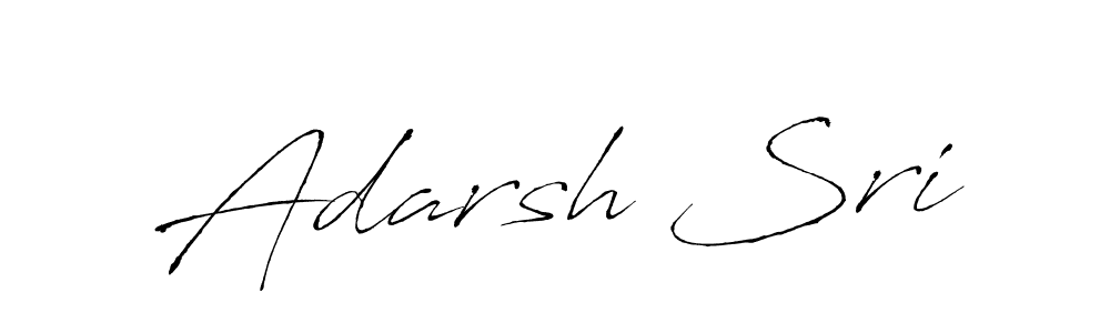How to make Adarsh Sri signature? Antro_Vectra is a professional autograph style. Create handwritten signature for Adarsh Sri name. Adarsh Sri signature style 6 images and pictures png