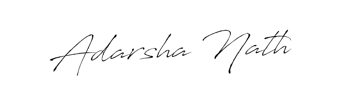 How to make Adarsha Nath signature? Antro_Vectra is a professional autograph style. Create handwritten signature for Adarsha Nath name. Adarsha Nath signature style 6 images and pictures png