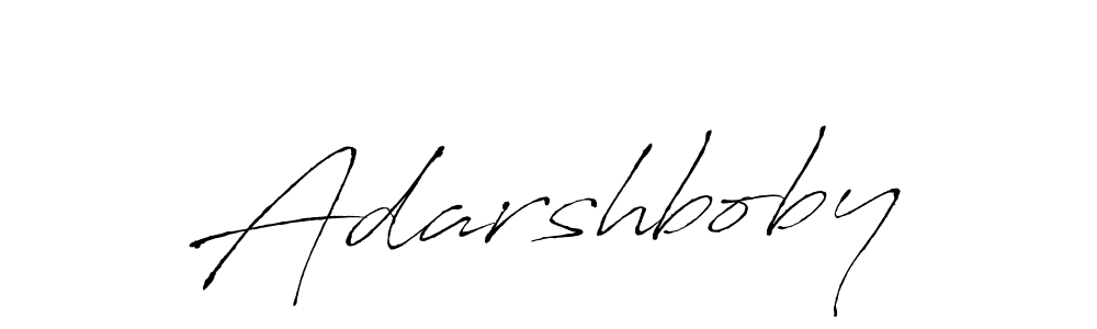 How to make Adarshboby name signature. Use Antro_Vectra style for creating short signs online. This is the latest handwritten sign. Adarshboby signature style 6 images and pictures png