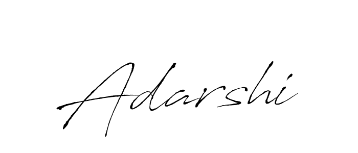 Use a signature maker to create a handwritten signature online. With this signature software, you can design (Antro_Vectra) your own signature for name Adarshi. Adarshi signature style 6 images and pictures png