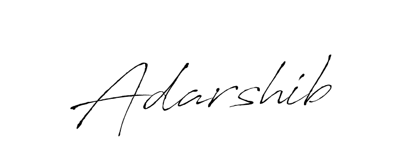 Create a beautiful signature design for name Adarshib. With this signature (Antro_Vectra) fonts, you can make a handwritten signature for free. Adarshib signature style 6 images and pictures png