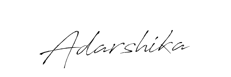 Create a beautiful signature design for name Adarshika. With this signature (Antro_Vectra) fonts, you can make a handwritten signature for free. Adarshika signature style 6 images and pictures png