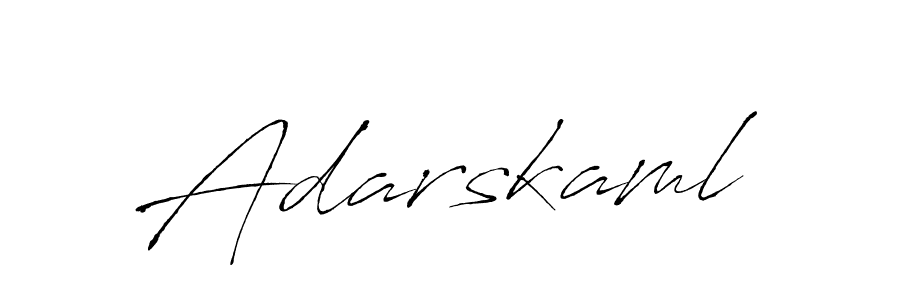 This is the best signature style for the Adarskaml name. Also you like these signature font (Antro_Vectra). Mix name signature. Adarskaml signature style 6 images and pictures png