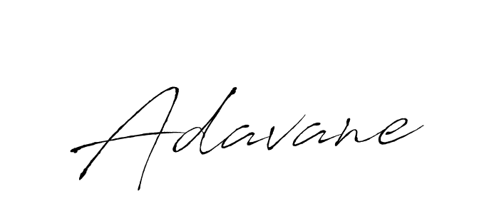 You should practise on your own different ways (Antro_Vectra) to write your name (Adavane) in signature. don't let someone else do it for you. Adavane signature style 6 images and pictures png