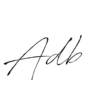 How to Draw Adb signature style? Antro_Vectra is a latest design signature styles for name Adb. Adb signature style 6 images and pictures png