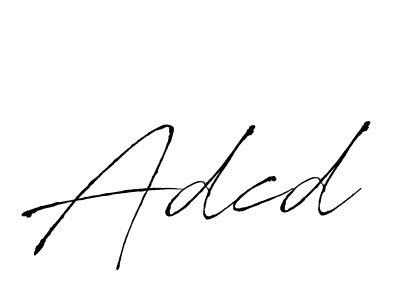 if you are searching for the best signature style for your name Adcd. so please give up your signature search. here we have designed multiple signature styles  using Antro_Vectra. Adcd signature style 6 images and pictures png