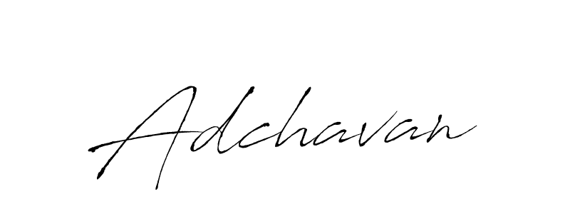 Adchavan stylish signature style. Best Handwritten Sign (Antro_Vectra) for my name. Handwritten Signature Collection Ideas for my name Adchavan. Adchavan signature style 6 images and pictures png