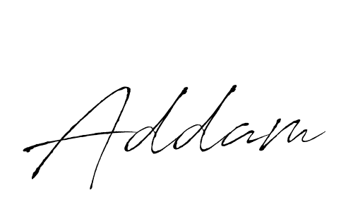 How to make Addam signature? Antro_Vectra is a professional autograph style. Create handwritten signature for Addam name. Addam signature style 6 images and pictures png