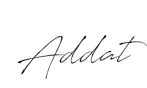Also You can easily find your signature by using the search form. We will create Addat name handwritten signature images for you free of cost using Antro_Vectra sign style. Addat signature style 6 images and pictures png