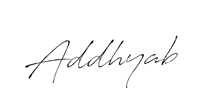 Make a beautiful signature design for name Addhyab. Use this online signature maker to create a handwritten signature for free. Addhyab signature style 6 images and pictures png