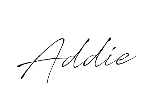 Make a beautiful signature design for name Addie. With this signature (Antro_Vectra) style, you can create a handwritten signature for free. Addie signature style 6 images and pictures png