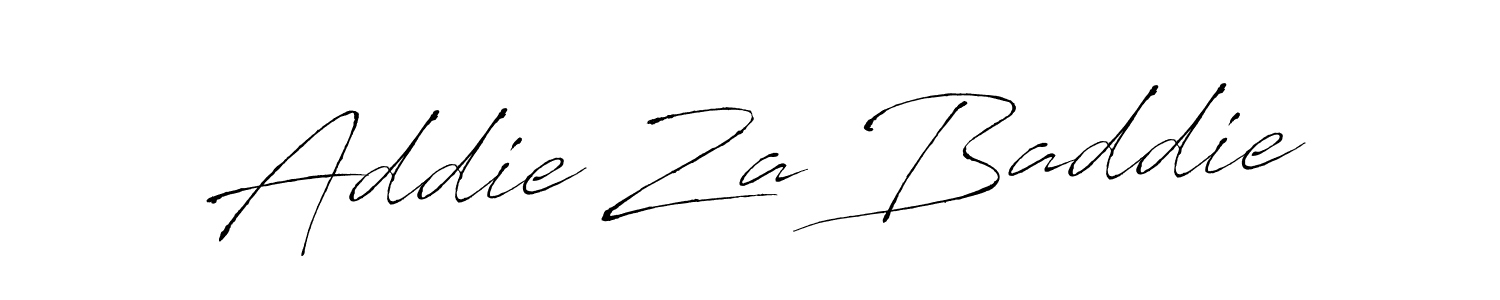 Make a short Addie Za Baddie signature style. Manage your documents anywhere anytime using Antro_Vectra. Create and add eSignatures, submit forms, share and send files easily. Addie Za Baddie signature style 6 images and pictures png