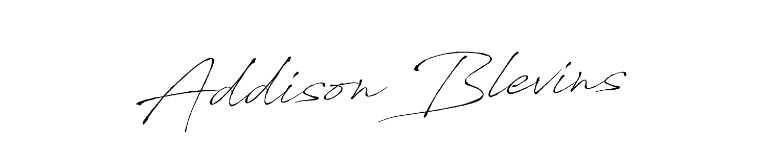 Use a signature maker to create a handwritten signature online. With this signature software, you can design (Antro_Vectra) your own signature for name Addison Blevins. Addison Blevins signature style 6 images and pictures png