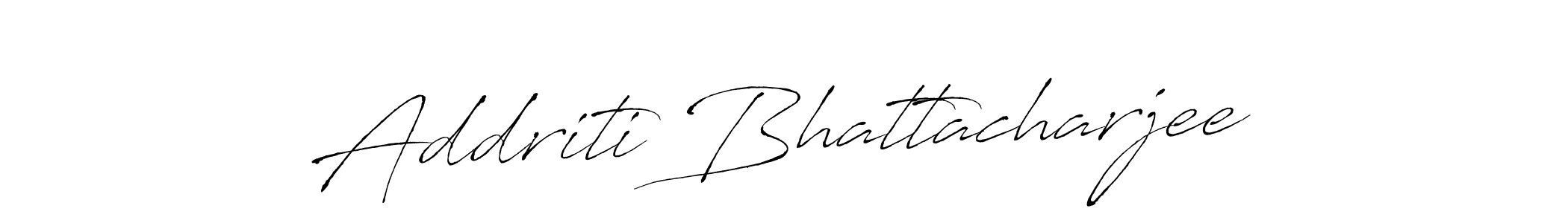 Addriti Bhattacharjee stylish signature style. Best Handwritten Sign (Antro_Vectra) for my name. Handwritten Signature Collection Ideas for my name Addriti Bhattacharjee. Addriti Bhattacharjee signature style 6 images and pictures png