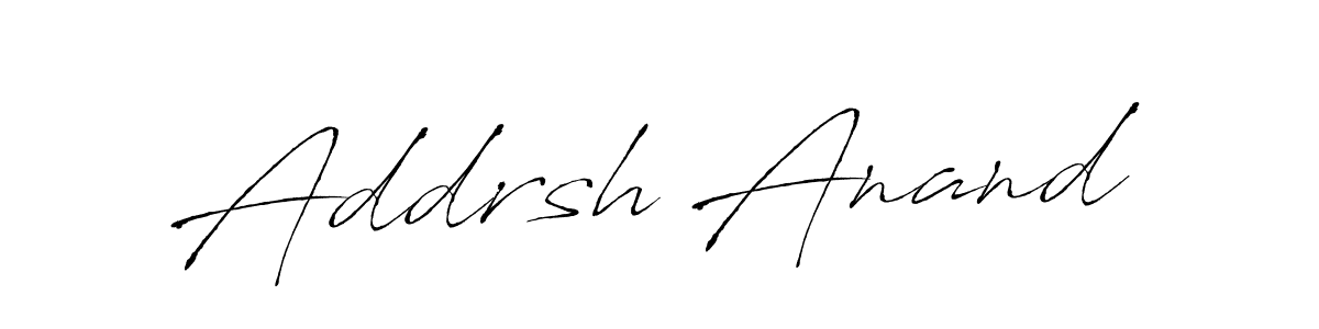 You should practise on your own different ways (Antro_Vectra) to write your name (Addrsh Anand) in signature. don't let someone else do it for you. Addrsh Anand signature style 6 images and pictures png