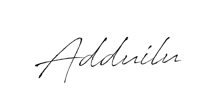 if you are searching for the best signature style for your name Adduilu. so please give up your signature search. here we have designed multiple signature styles  using Antro_Vectra. Adduilu signature style 6 images and pictures png