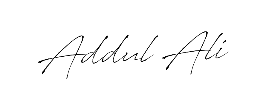 Design your own signature with our free online signature maker. With this signature software, you can create a handwritten (Antro_Vectra) signature for name Addul Ali. Addul Ali signature style 6 images and pictures png