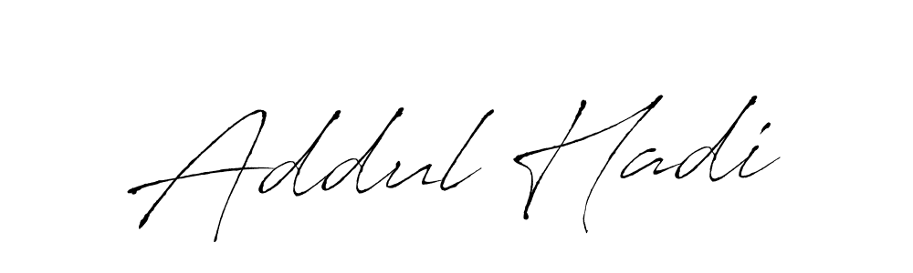 Also we have Addul Hadi name is the best signature style. Create professional handwritten signature collection using Antro_Vectra autograph style. Addul Hadi signature style 6 images and pictures png