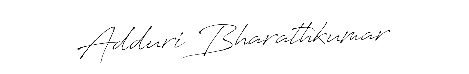 Adduri Bharathkumar stylish signature style. Best Handwritten Sign (Antro_Vectra) for my name. Handwritten Signature Collection Ideas for my name Adduri Bharathkumar. Adduri Bharathkumar signature style 6 images and pictures png