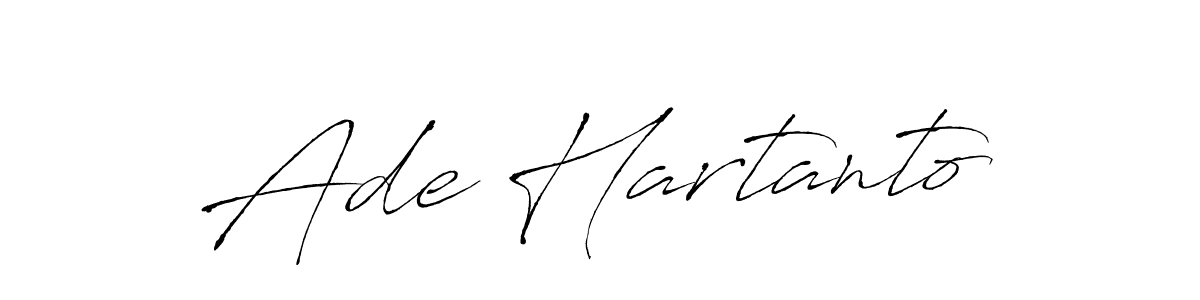 Also we have Ade Hartanto name is the best signature style. Create professional handwritten signature collection using Antro_Vectra autograph style. Ade Hartanto signature style 6 images and pictures png