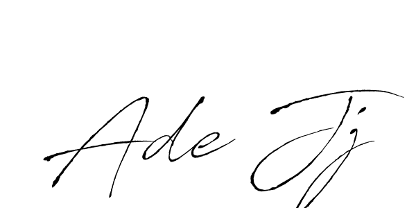 Make a beautiful signature design for name Ade Jj. Use this online signature maker to create a handwritten signature for free. Ade Jj signature style 6 images and pictures png