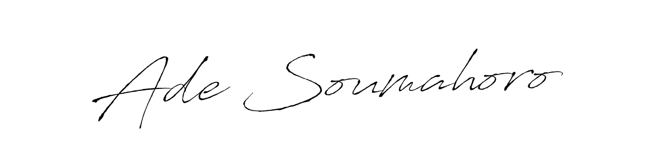 Use a signature maker to create a handwritten signature online. With this signature software, you can design (Antro_Vectra) your own signature for name Ade Soumahoro. Ade Soumahoro signature style 6 images and pictures png
