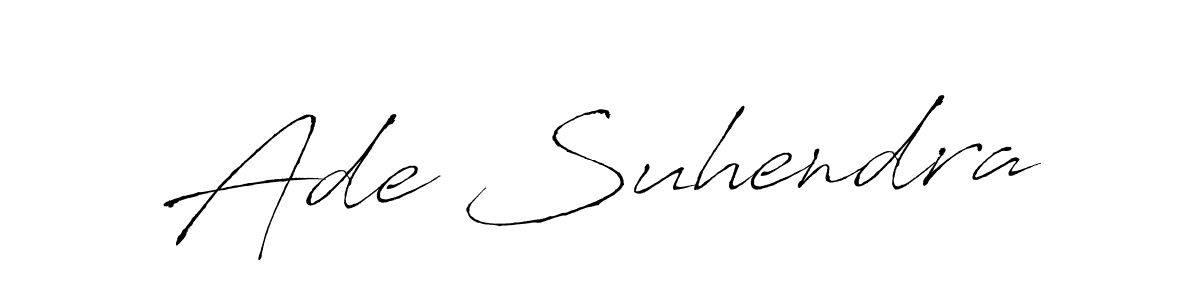 You can use this online signature creator to create a handwritten signature for the name Ade Suhendra. This is the best online autograph maker. Ade Suhendra signature style 6 images and pictures png
