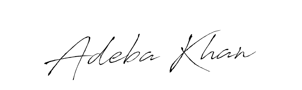 Once you've used our free online signature maker to create your best signature Antro_Vectra style, it's time to enjoy all of the benefits that Adeba Khan name signing documents. Adeba Khan signature style 6 images and pictures png